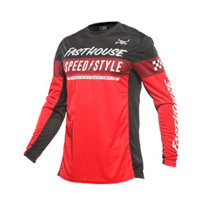 FastHouse Youth GRNDHS AKIN Jersey RD/BLACK
