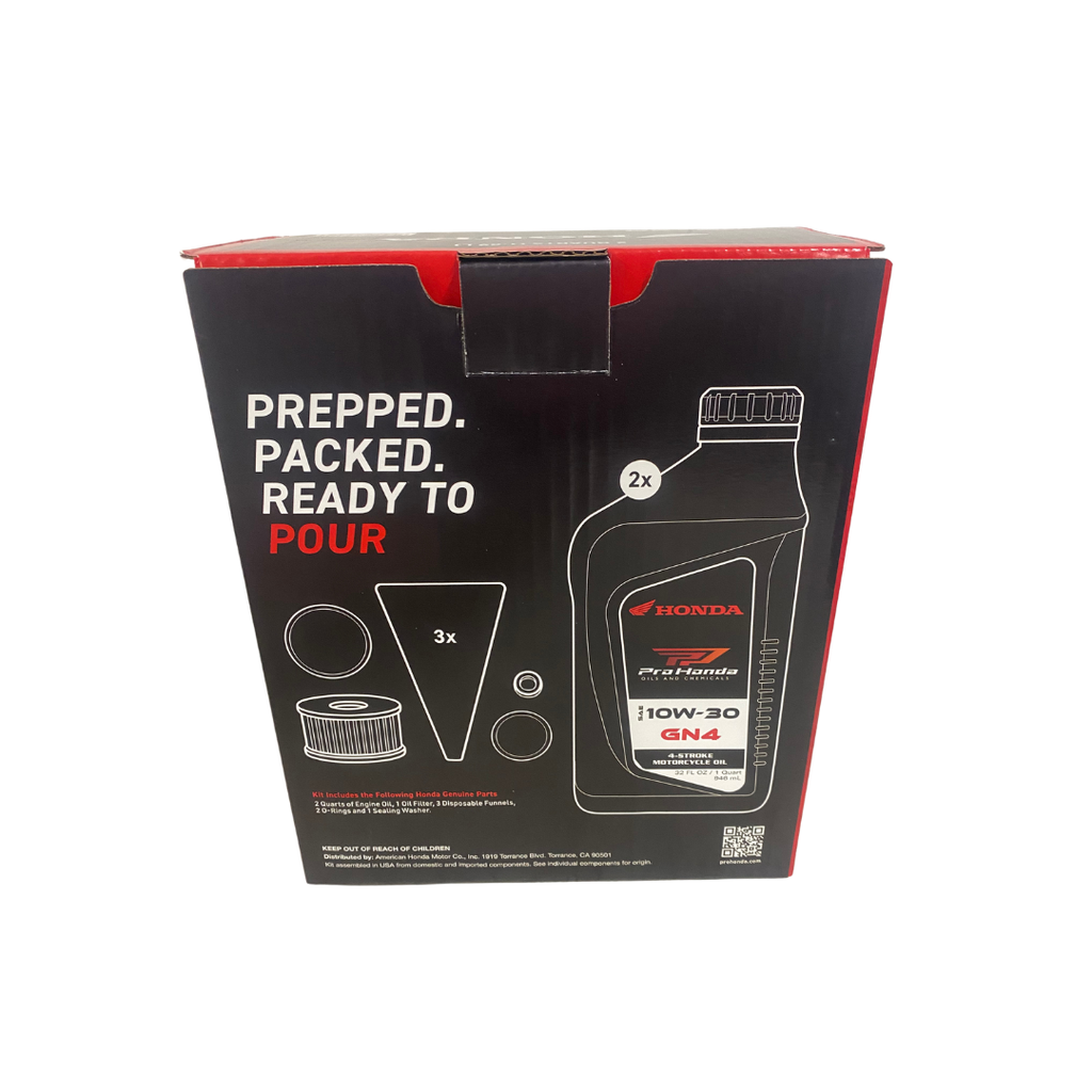 Honda OEM Oil Change Kit for CRF250R, CRF250RX, CRF450R & CRF450RX | 0SX50-MKE-A00