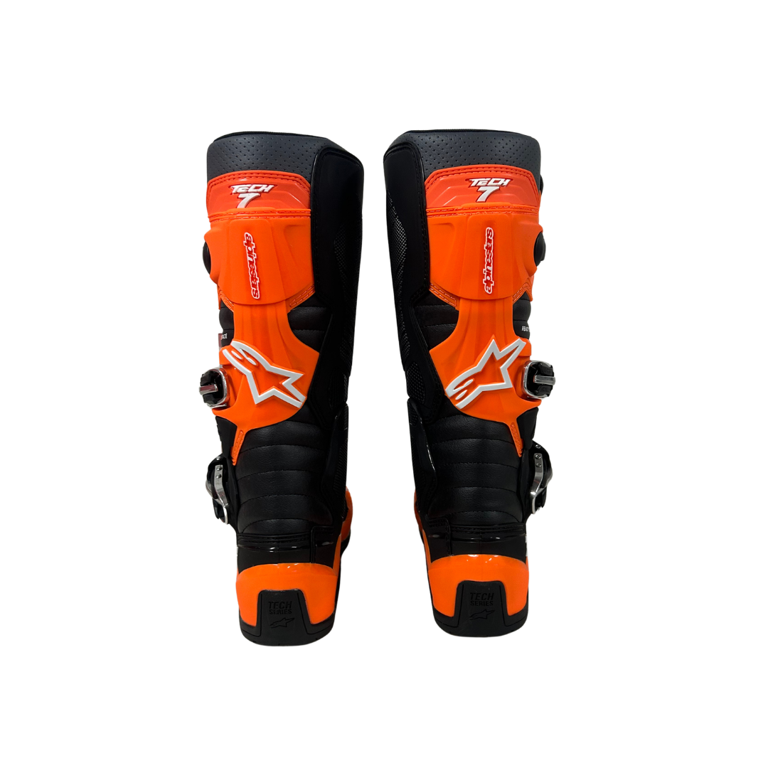 KTM Tech 7 EXC Boots by Alpinestars – Black – US Men's Size 7 / EU 40.5