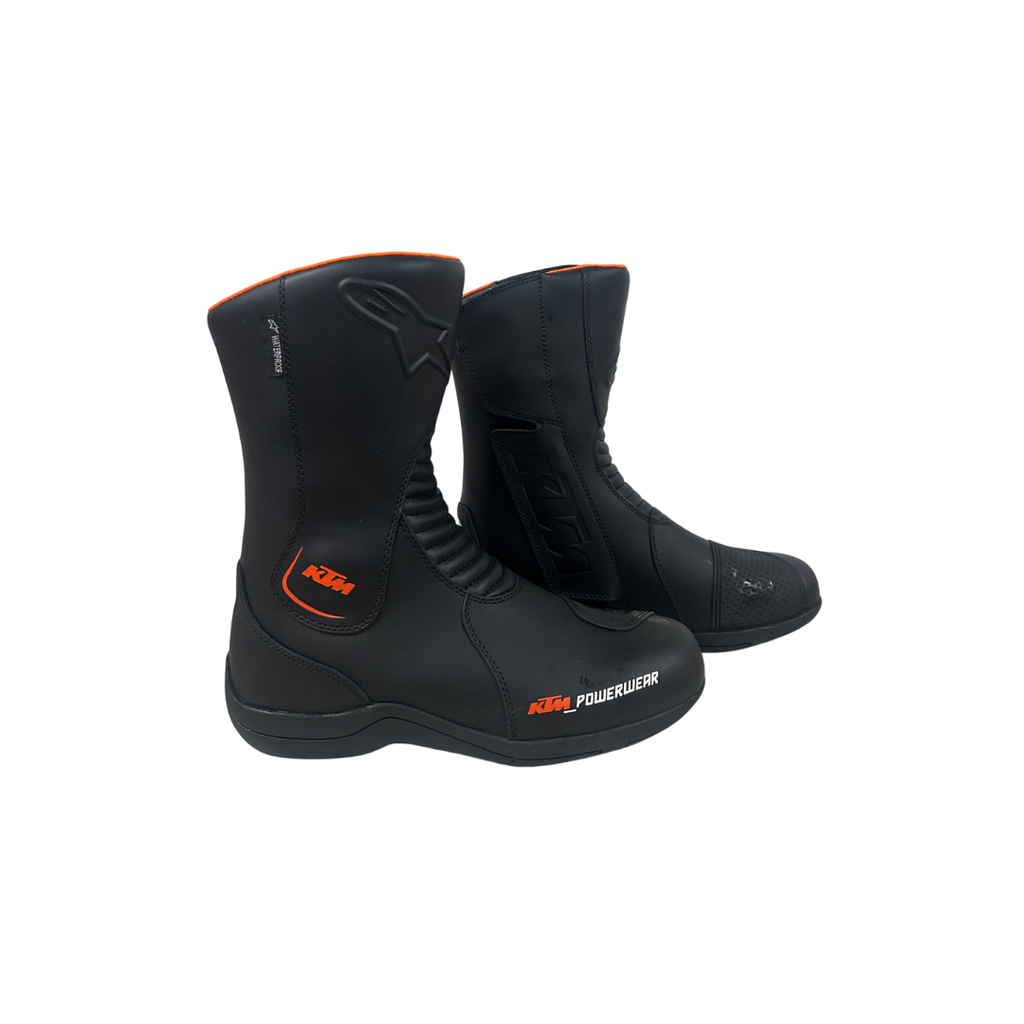 KTM Andes Waterproof Touring Boots by Alpinestars - Black