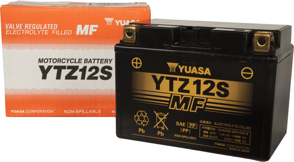 BATTERY YTZ12S SEALED FACTORY ACTIVATED by YUASA