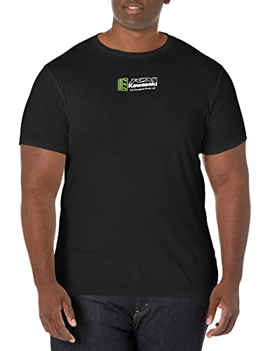 Fox Racing Men's Standard Kawasaki Short Sleeve Premium TEE, Black 2, Medium