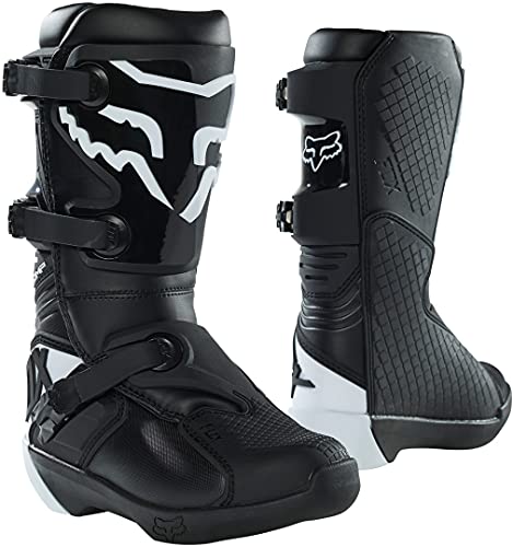 Fox Racing Boy's Youth COMP Motocross Boot, Black, 7 Big Kid