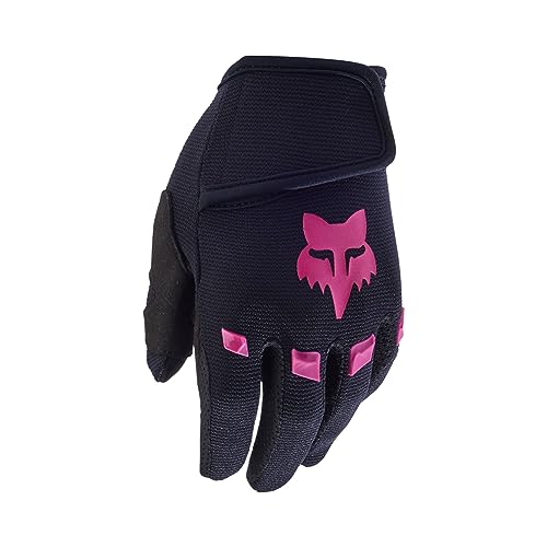 Fox Racing KIDS DIRTPAW MOTOCROSS GLOVE, BLACK/PINK, Medium