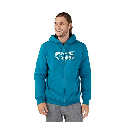 Fox Racing Men's Standard CIENEGA Sasquatch Fleece Zip, Maui Blue, Medium