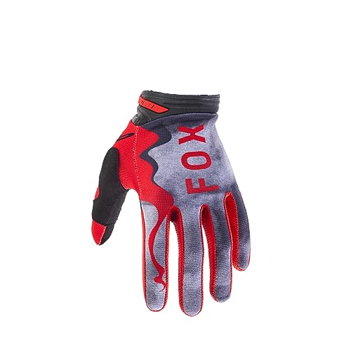 Fox Racing 180 ATLAS MOTOCROSS GLOVE, GREY/RED, XX-Large