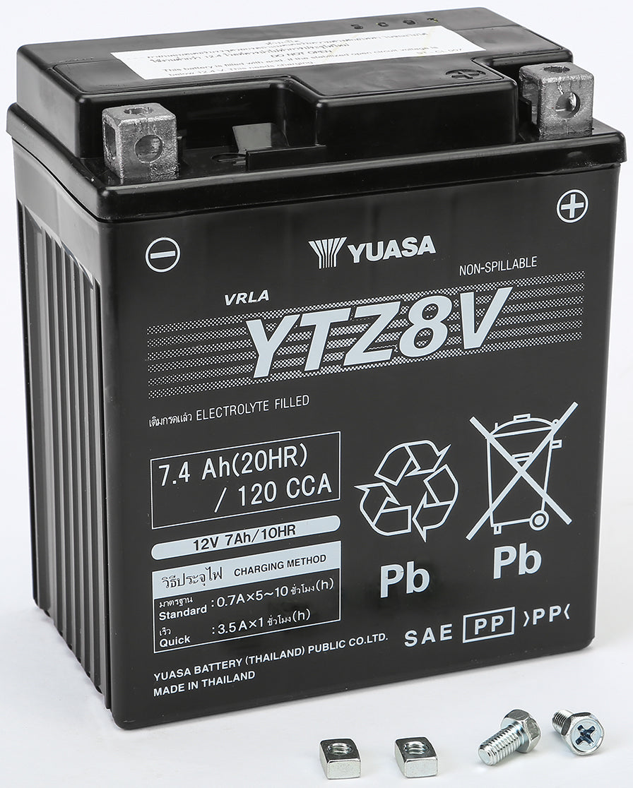 BATTERY YTZ8V SEALED FACTORY ACTIVATED by YUASA