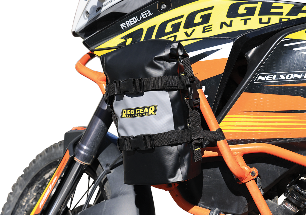 Hurricane Crash Bar/Tailbag Black/Grey 5L