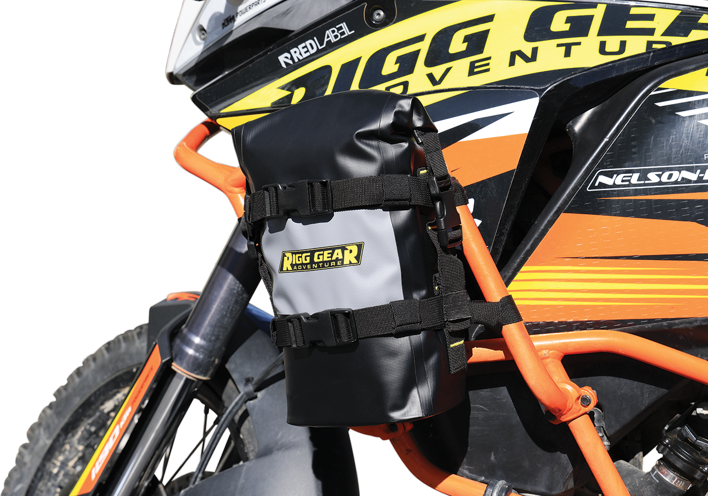 Hurricane Crash Bar/Tailbag Black/Grey 5L