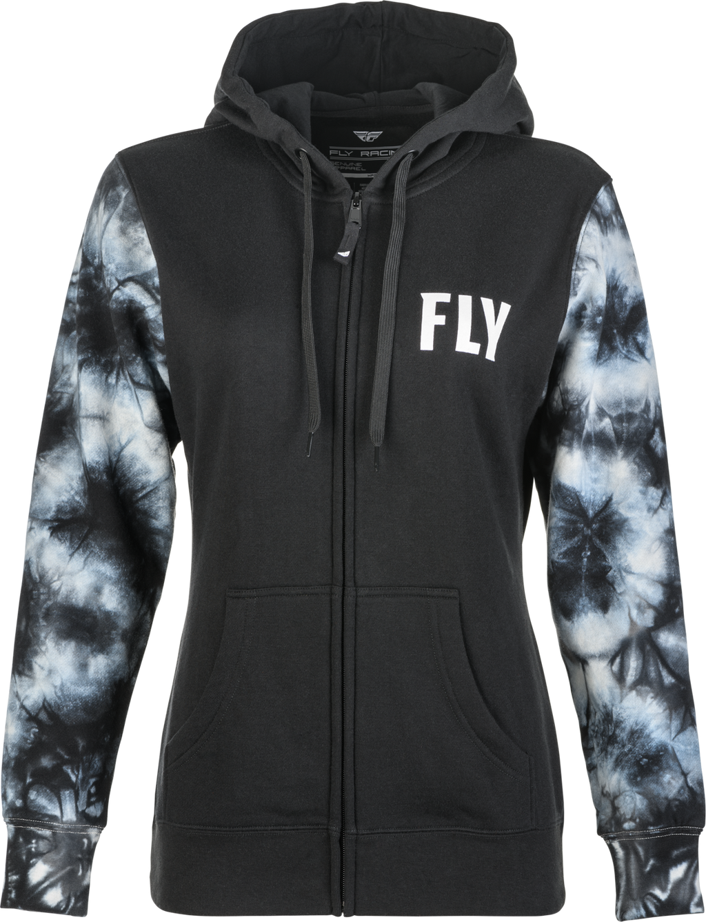 Fly Racing Women's Tie-Die Zip Up Hoodie