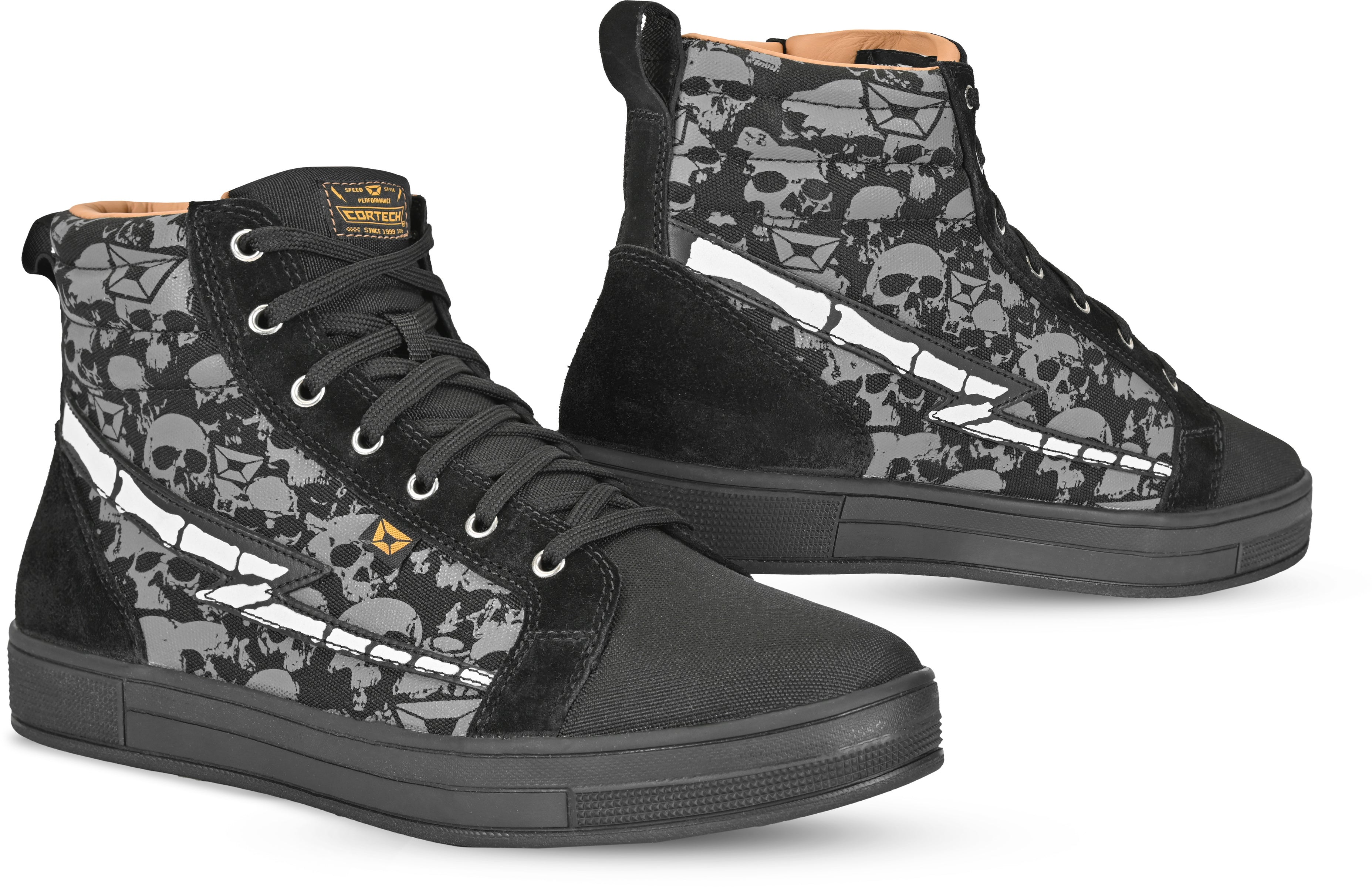 SLAYER CANVAS SKULLS RIDING SHOES