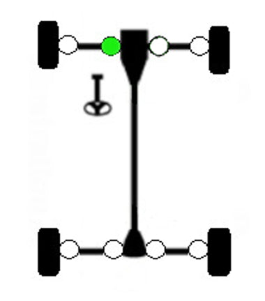 Inner CV Joint Kit for Polaris 1350055 Magnum & ATV Pro 500 Front Left