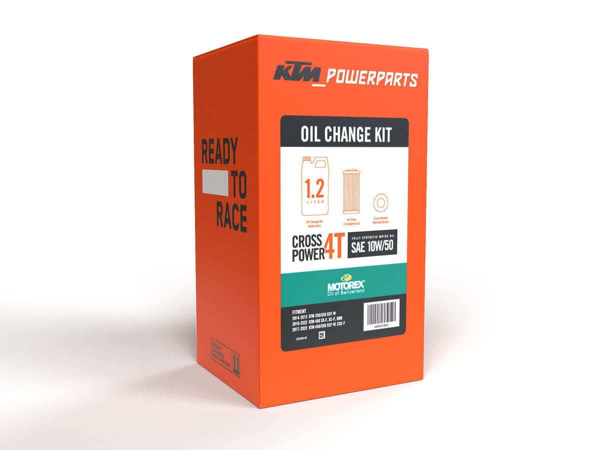 KTM Oil Change Kit for 450/500 XCF-W, SX-F and SMR | U6921041