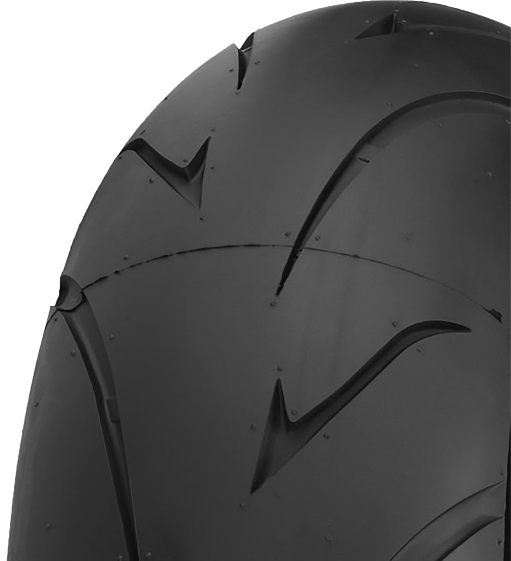Front 011 Verge Radial Tire 120/60ZR17 by Shinko