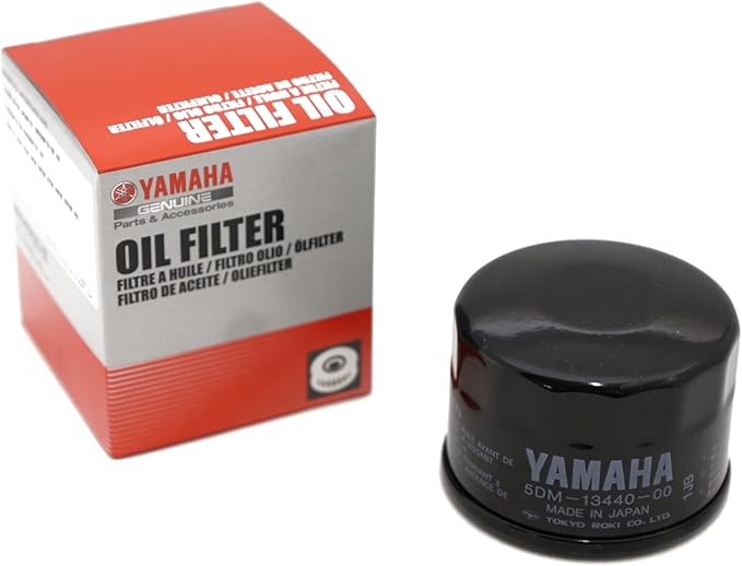 Yamaha Oil Filter  for Raptor 660R, Grizzly 700, Kodiak 700, V-Star 1300 and XVS1300 series | 5DM-13440-00-00