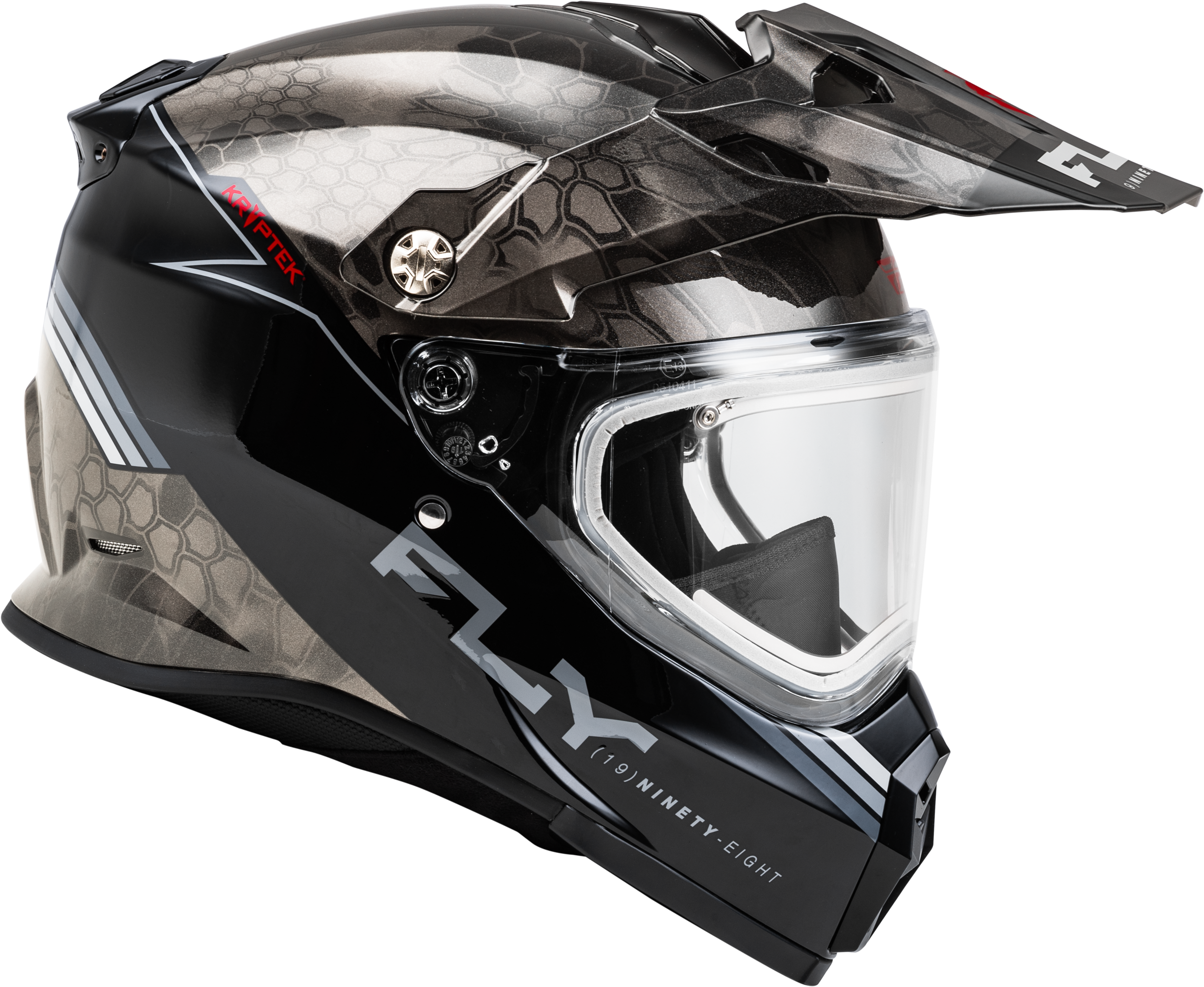 Fly Racing Trekker Cold Weather Conceal Helmet Electric Shield (2024)