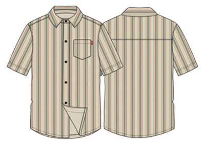 BeShort Sleeve Button-Up Shirt by Fasthouse