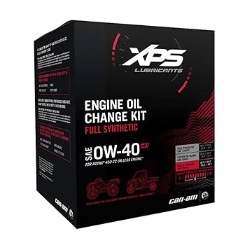 Can-Am XPS 0W-40 Full Synthetic Oil Change Kit for Outlander 400/450 & Defender HD5 | 9779257