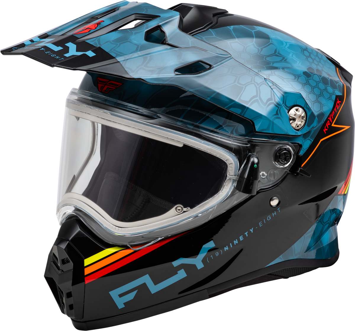 Fly Racing Trekker Cold Weather Conceal Helmet Electric Shield (2024)