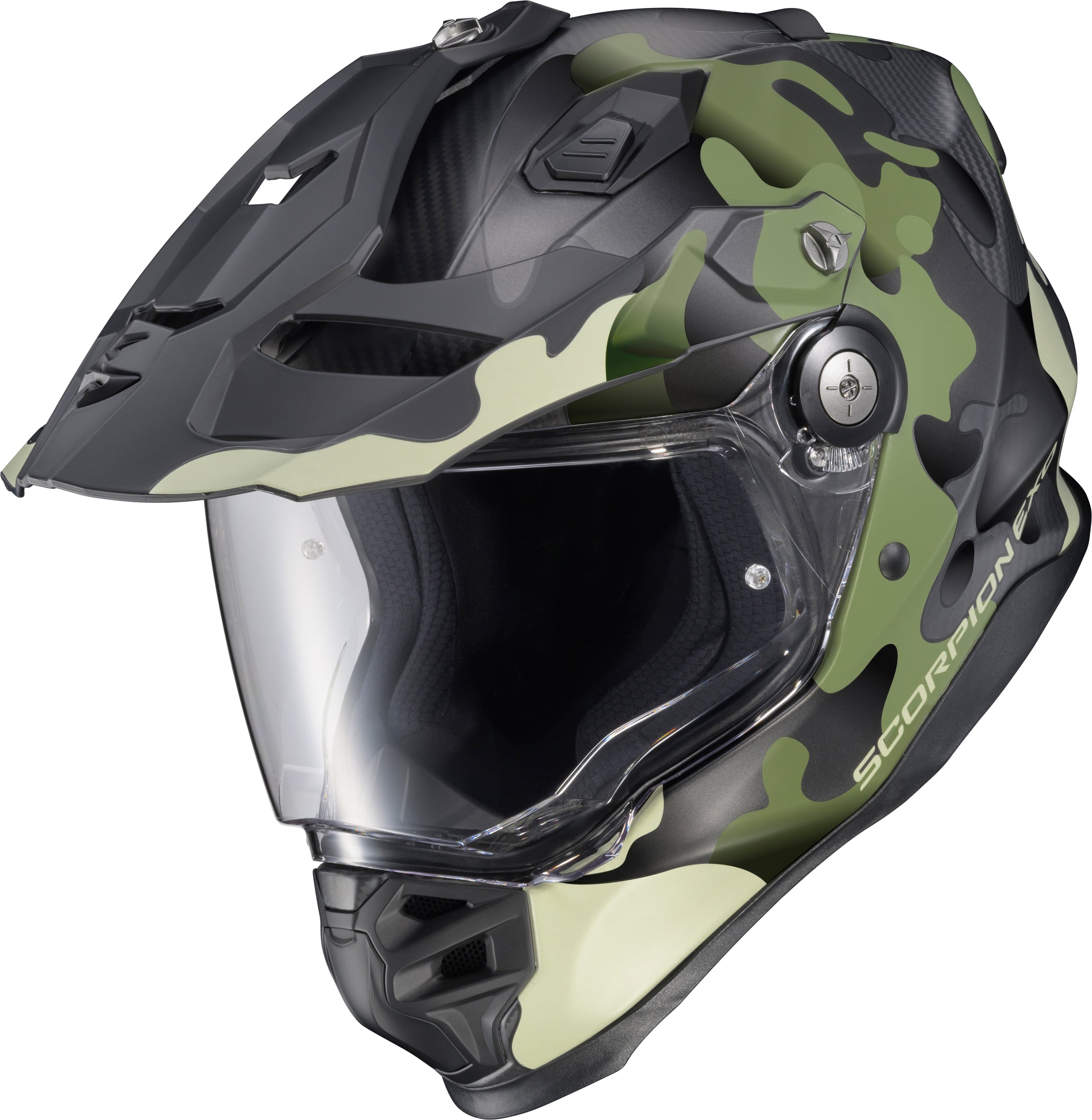 Scorpion EXO XT9000 Carbon Trailhead Dark Red Helmet