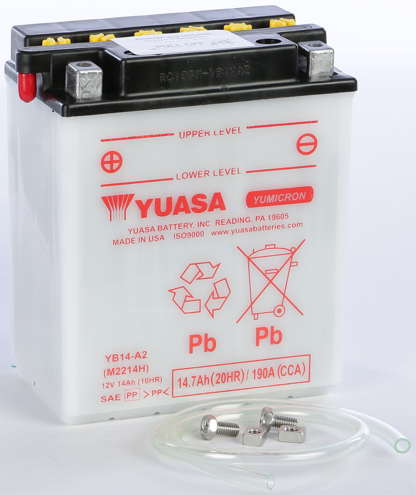 BATTERY YB14-A2 CONVENTIONAL by YUASA