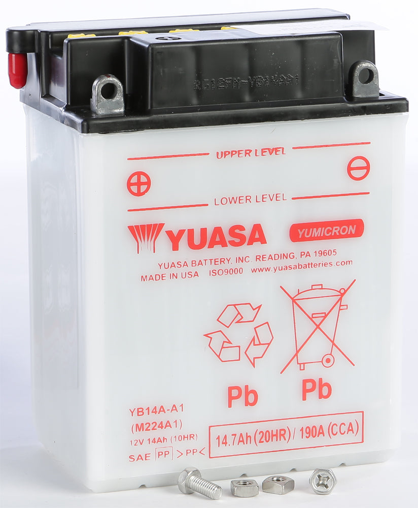 BATTERY YB14A-A1 CONVENTIONAL by YUASA