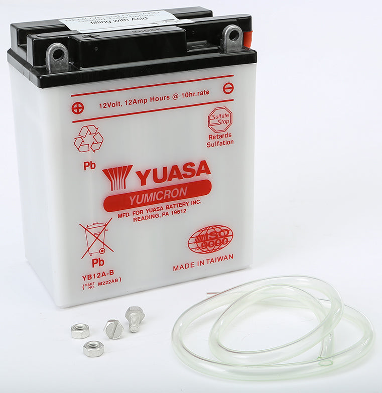 BATTERY YB12A-B CONVENTIONAL by YUASA