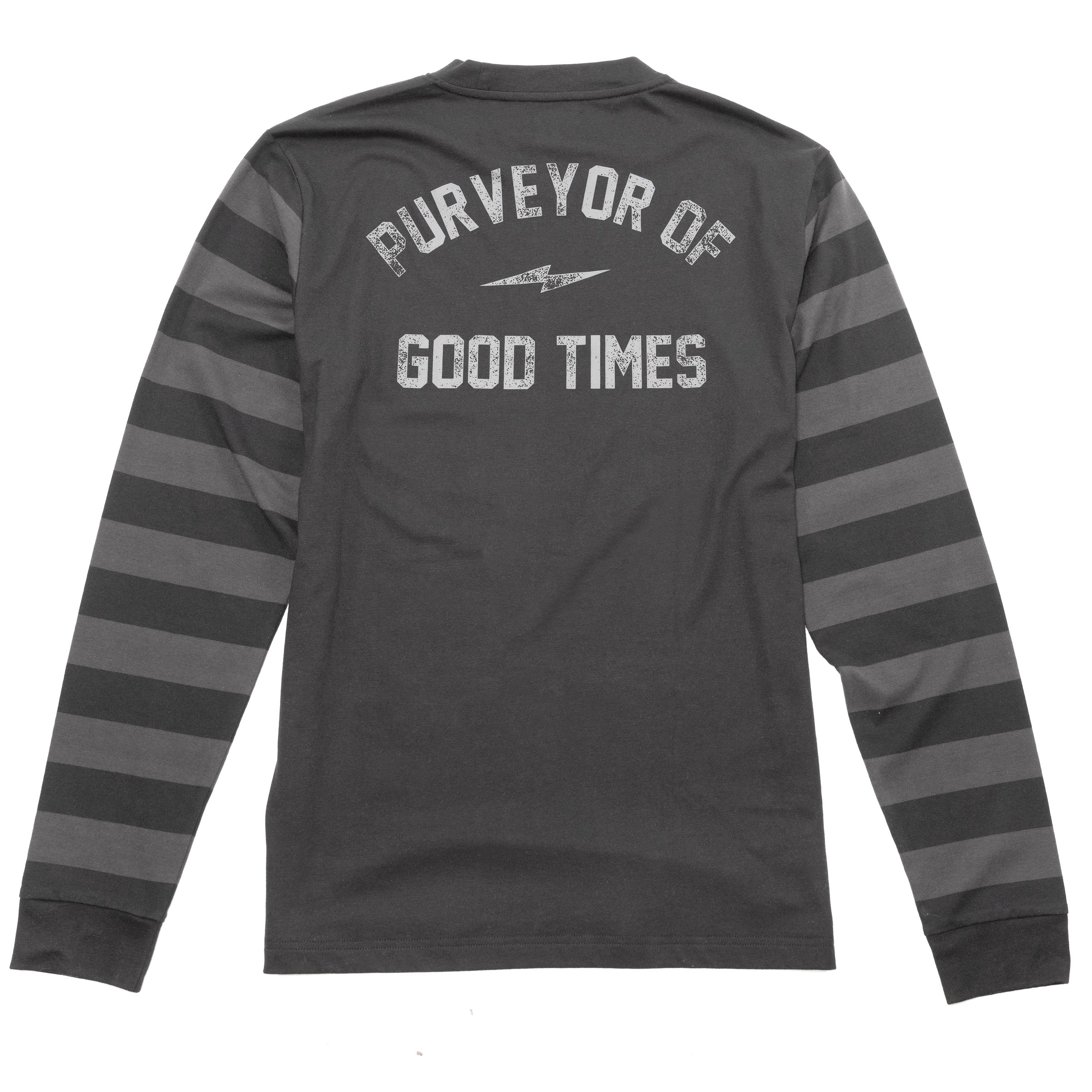 Blackout Yarn Dye Ls Tee by Fasthouse