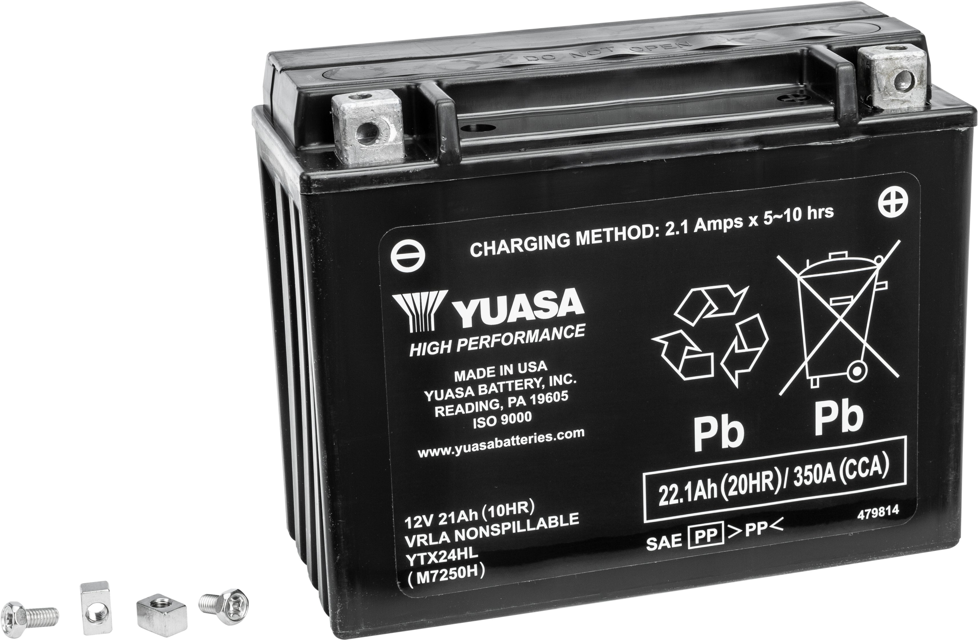 BATTERY YTX24HL SEALED FACTORY ACTIVATED by YUASA