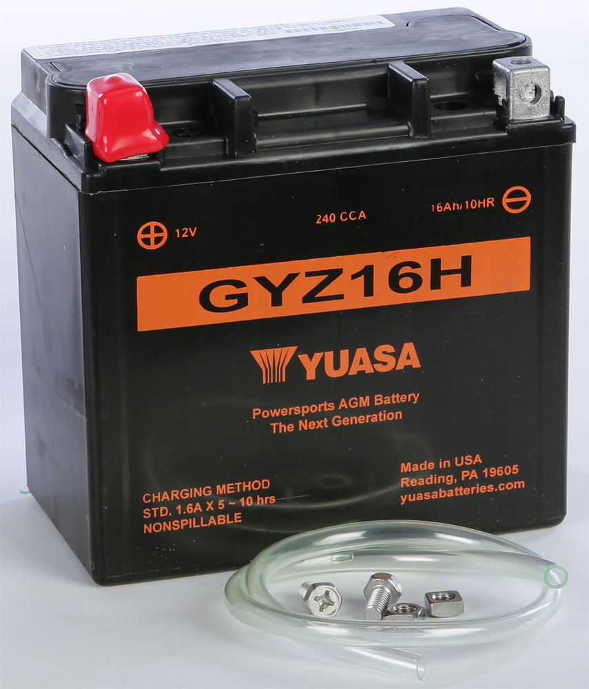 BATTERY GYZ16H SEALED FACTORY ACTIVATED by YUASA