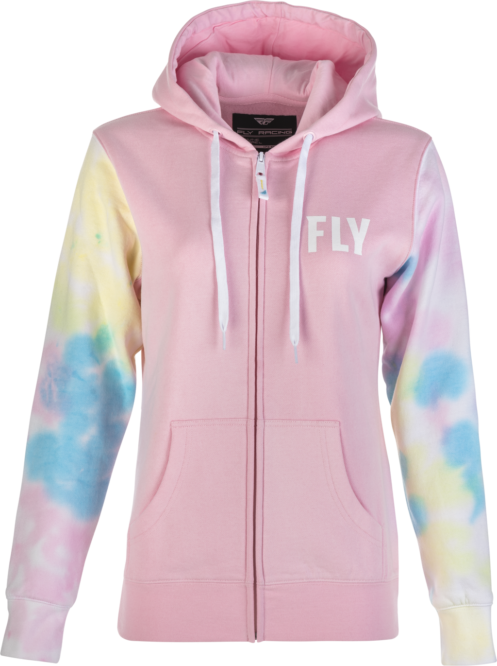 Fly Racing Women's Tie-Die Zip Up Hoodie