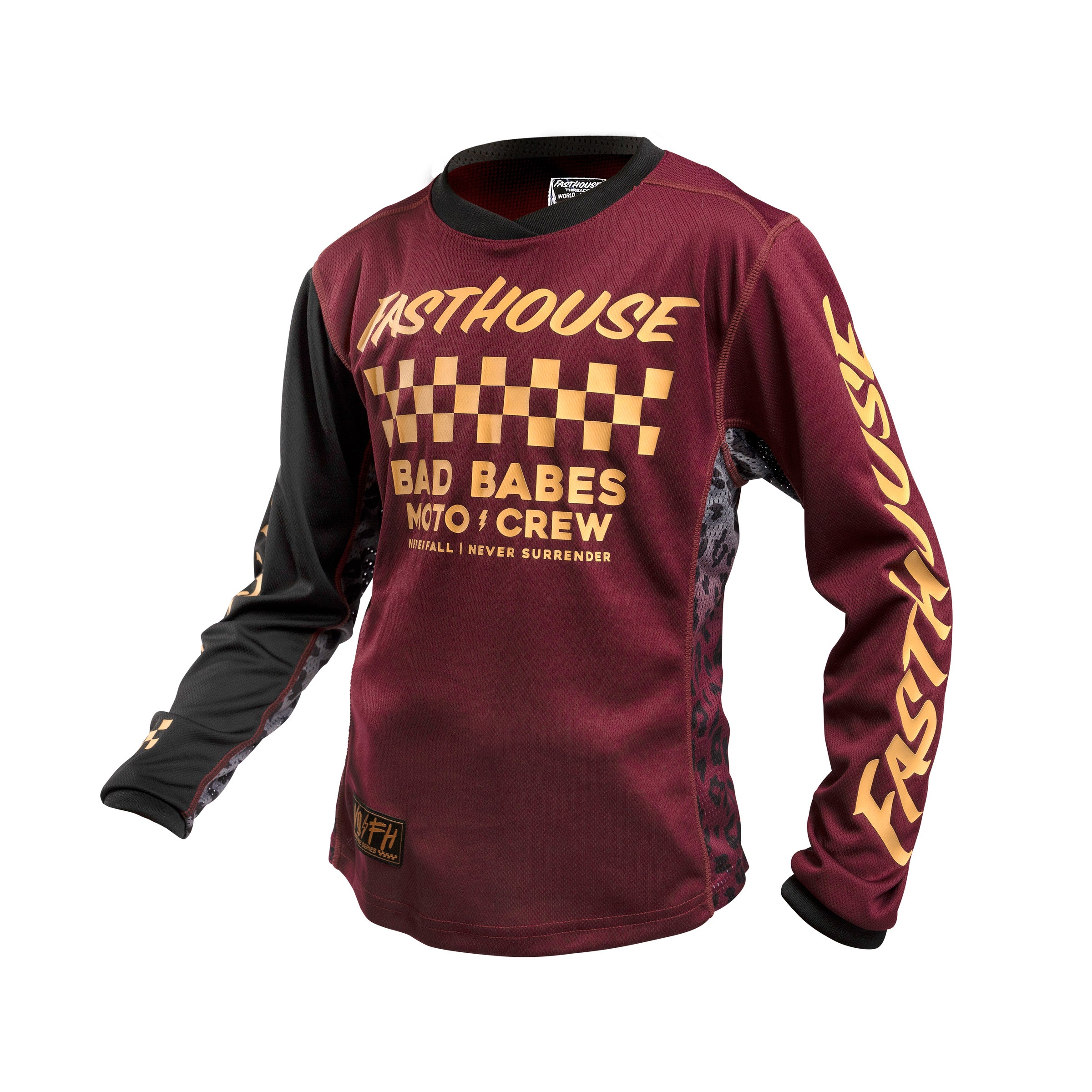 Girl'S Grindhouse Golden Crew Jersey by Fasthouse