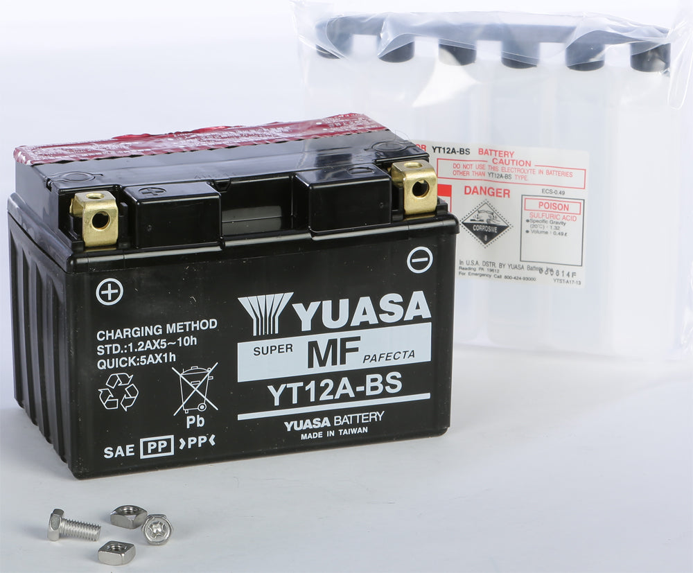 BATTERY YT12A-BS MAINTENANCE FREE by YUASA
