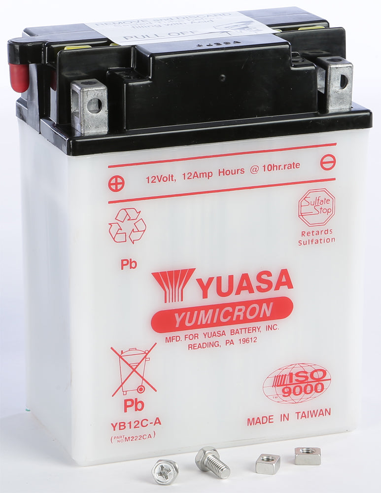 BATTERY YB12C-A CONVENTIONAL by YUASA