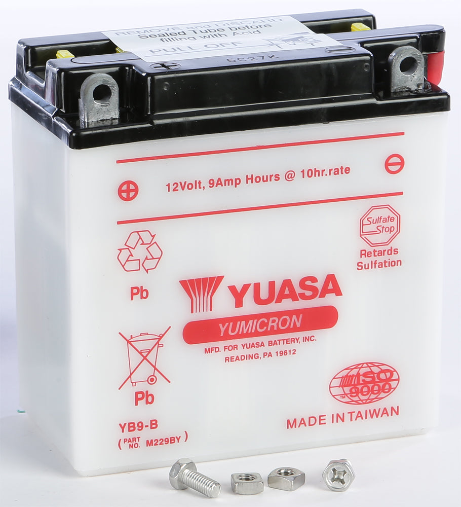 BATTERY YB9-B CONVENTIONAL by YUASA