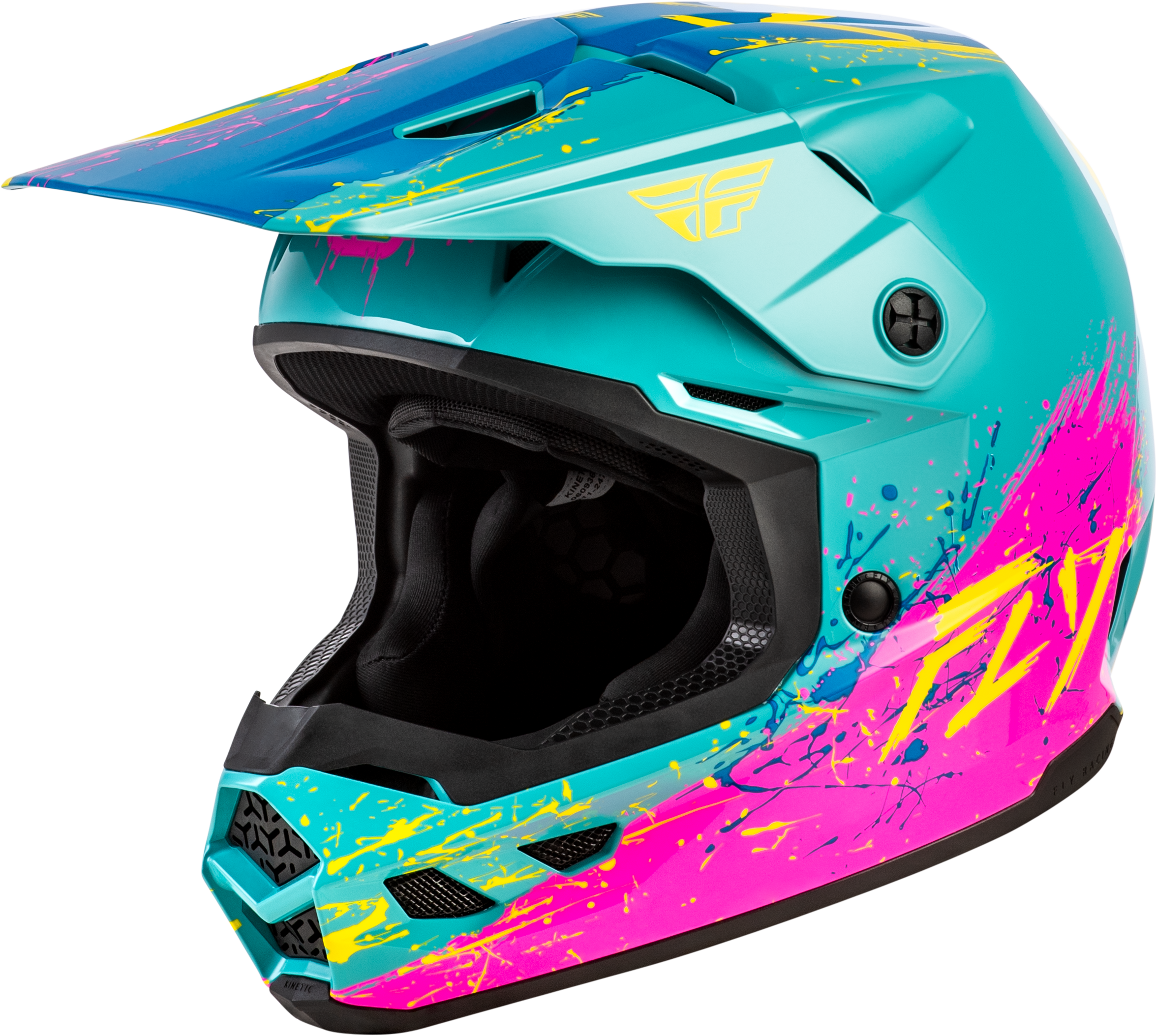 Fly Racing Youth Kinetic Drip Helmet (2026)