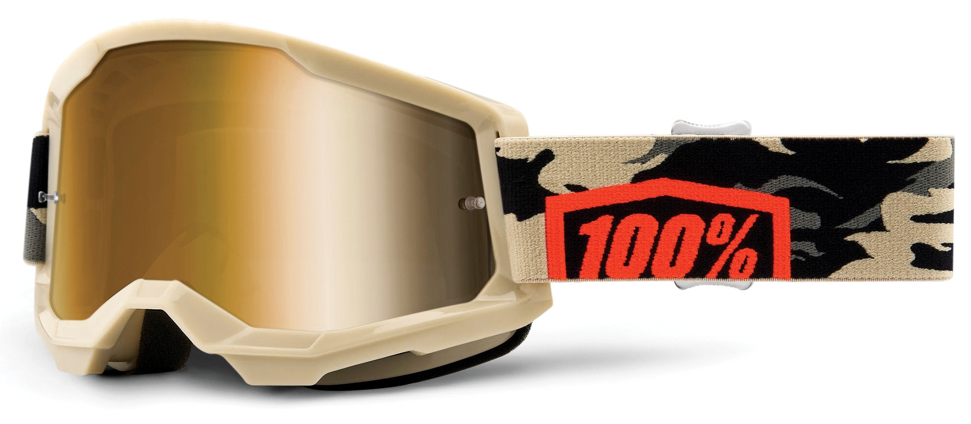 Strata 2 Goggle - Mirror  Lens Gold