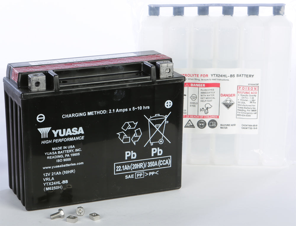 BATTERY YTX24HL-BS MAINTENANCE FREE by YUASA