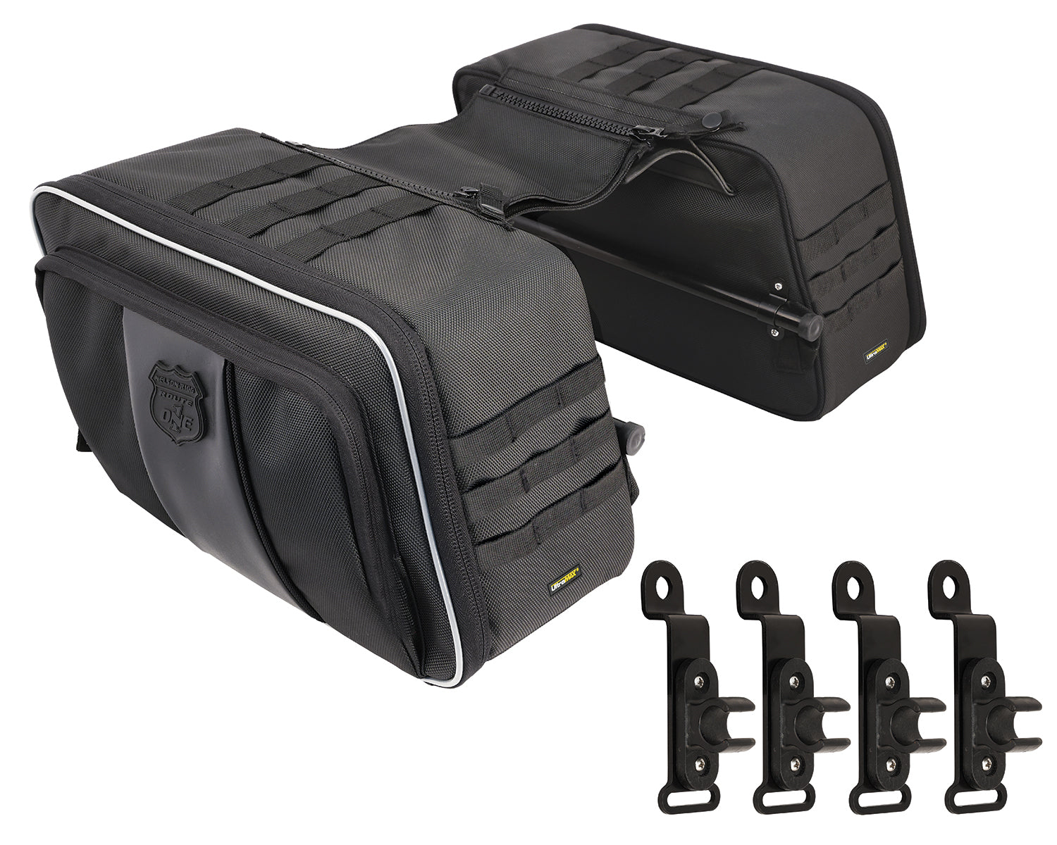 Route 1 Road Trip Saddlebags