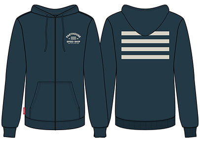 Cobalt Hooded Zip-Up by Fasthouse