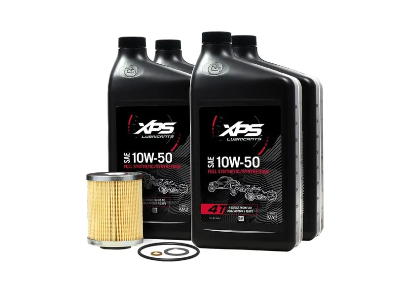 Can-Am XPS 10W-50 Full Synthetic Oil Change Kit for Maverick X3 & MAX | 9779261
