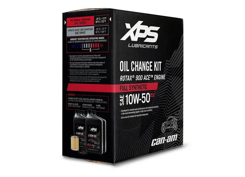 Can-Am XPS 10W-50 Full Synthetic Oil Change Kit for Maverick X3 & MAX | 9779261