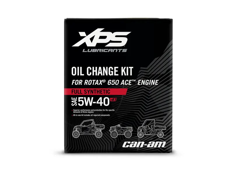 Can-Am XPS 5W-40 Full Synthetic Oil Change Kit for 650 ACE 700 & HD7 | 9779480