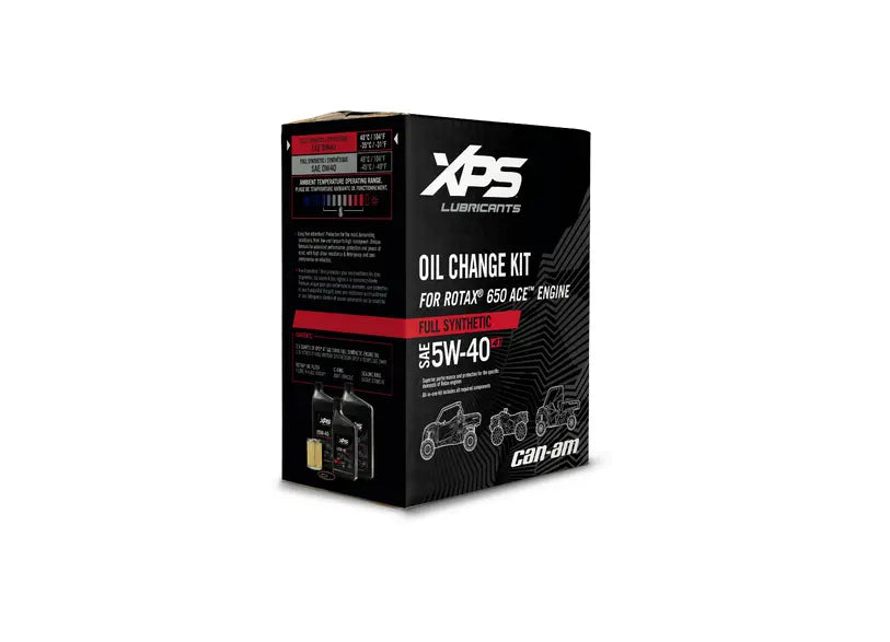 Can-Am XPS 5W-40 Full Synthetic Oil Change Kit for 650 ACE 700 & HD7 | 9779480