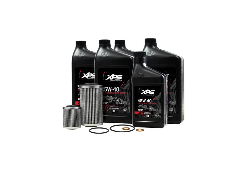 Can-Am XPS 5W-40 Full Synthetic Oil Change Kit for Spyder RS, RT & ST SE5 | 9779483