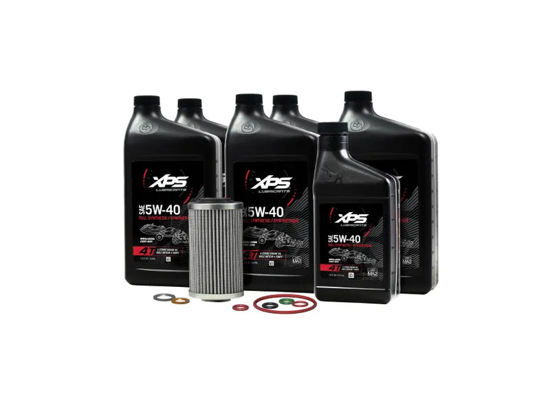 Can-Am XPS 5W-40 Full Synthetic Oil Change Kit for Spyder F3, RT & Canyon | 9779484
