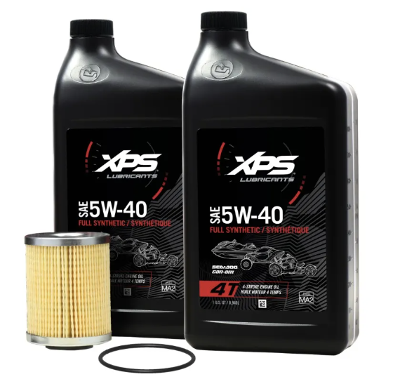 Sea-Doo XPS 5W-40 Full Synthetic Oil Change Kit for Rotax 900 ACE | 9779485