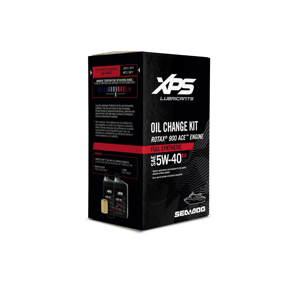 Sea-Doo XPS 5W-40 Full Synthetic Oil Change Kit for Rotax 900 ACE | 9779485