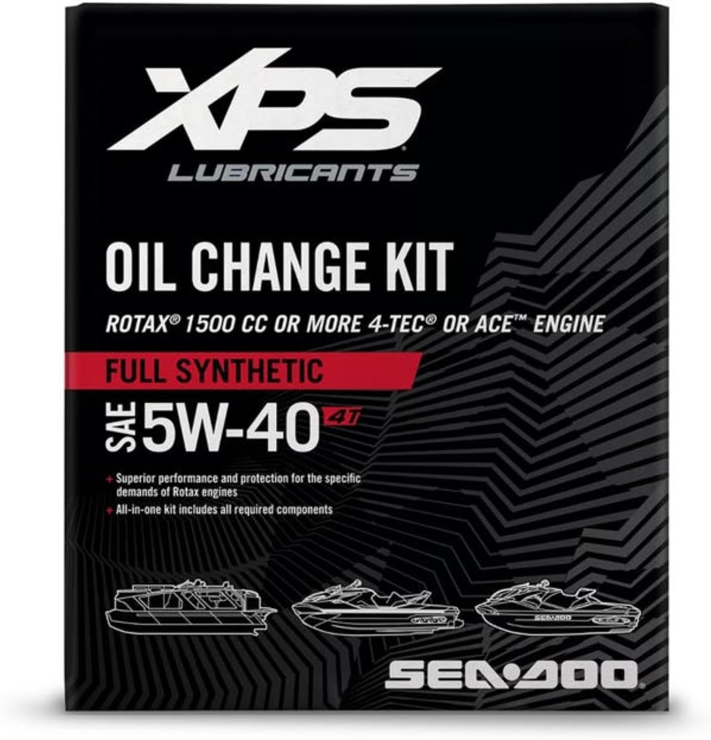 Sea-Doo 5W-40 1500 CC + Oil Change Kit | 9779486