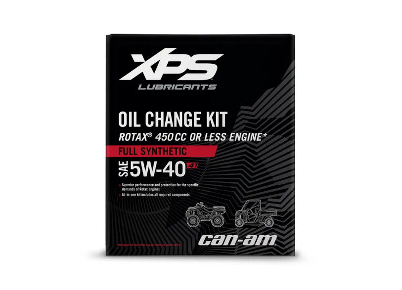 Can-Am XPS 5W-40 Full Synthetic Oil Change Kit for Outlander 400/450 & Defender HD5 | 9779487